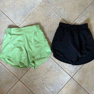 Two pairs! Shorts and skort